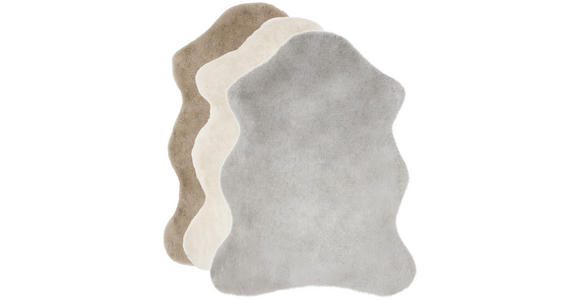 KUNSTFELL 90/110 cm Big Luna  - Taupe, Trend, Fell (90/110cm) - Novel