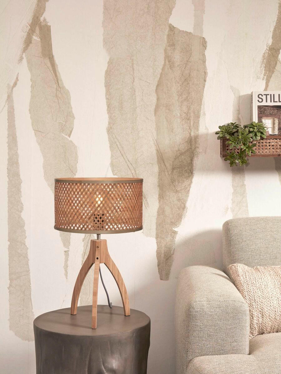 TISCHLEUCHTE GOOD&MOJO  20/40/20 cm   - Naturfarben, Trend (20/40/20cm) - Good & Mojo