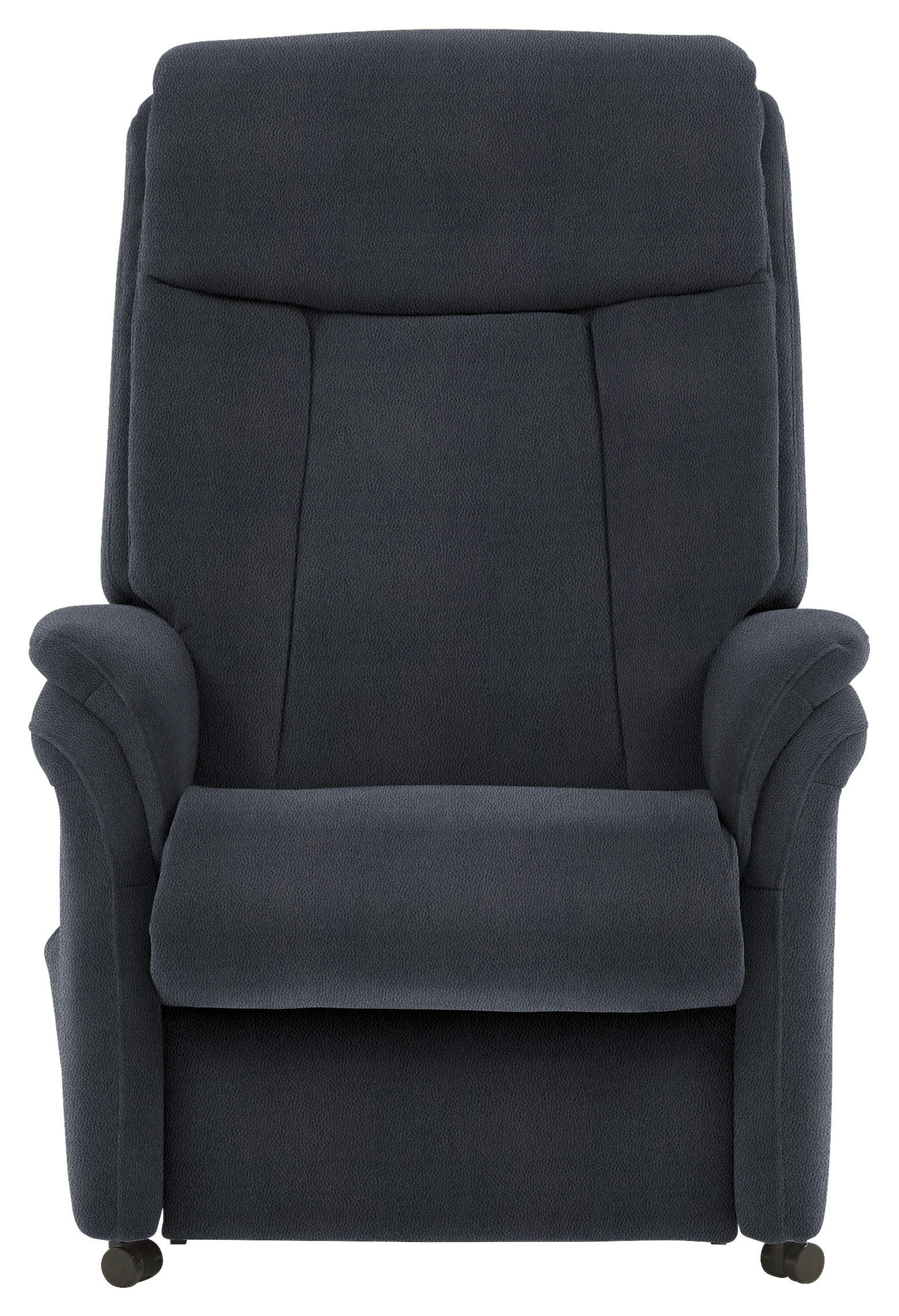 FERNSEHSESSEL in Mikrofaser Blau  - Blau, KONVENTIONELL, Kunststoff/Textil (74/107/84cm) - Valdera