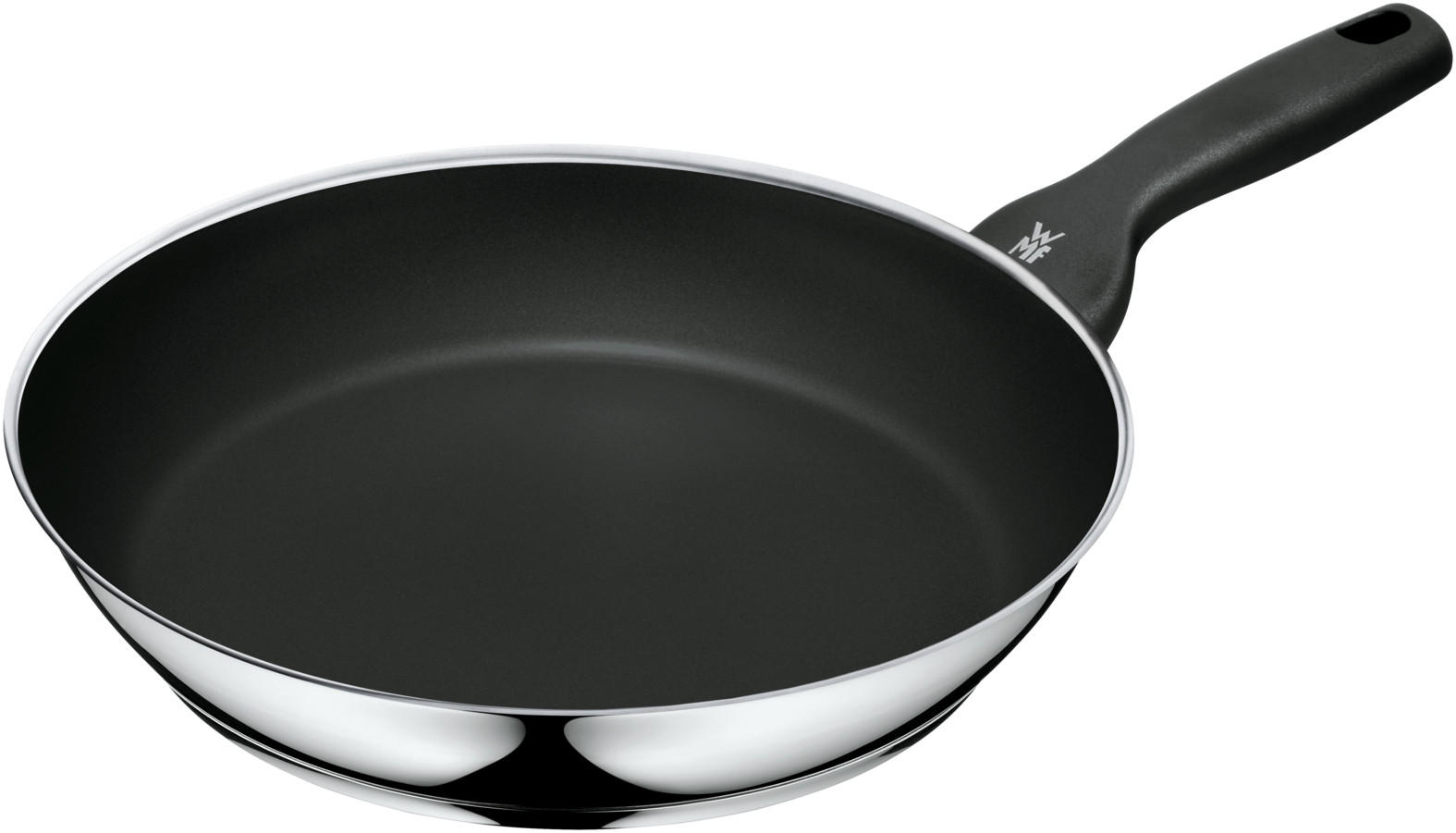 BRATPFANNE CeraDur Profi 28 cm  - Edelstahlfarben, Basics, Keramik/Metall (28cm) - WMF