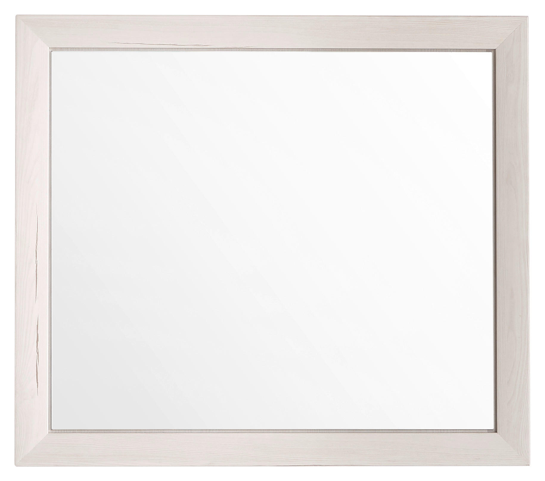 FALI TÜKÖR 87/76/2,5 cm    - fehér, Lifestyle, faalapú anyag/Üveg (87/76/2,5cm) - Hom`in