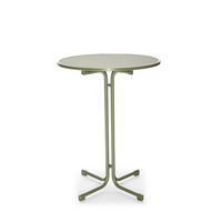 GARTEN-BARTISCH Holz, Metall, Kunststoff rund  - Grün, LIFESTYLE, Holz/Kunststoff (80/109/80cm)