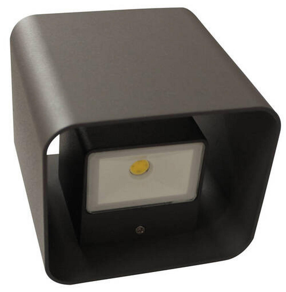 LED-AUßENLEUCHTE 9,7/11/11 cm   - Anthrazit, Design, Metall (9,7/11/11cm)