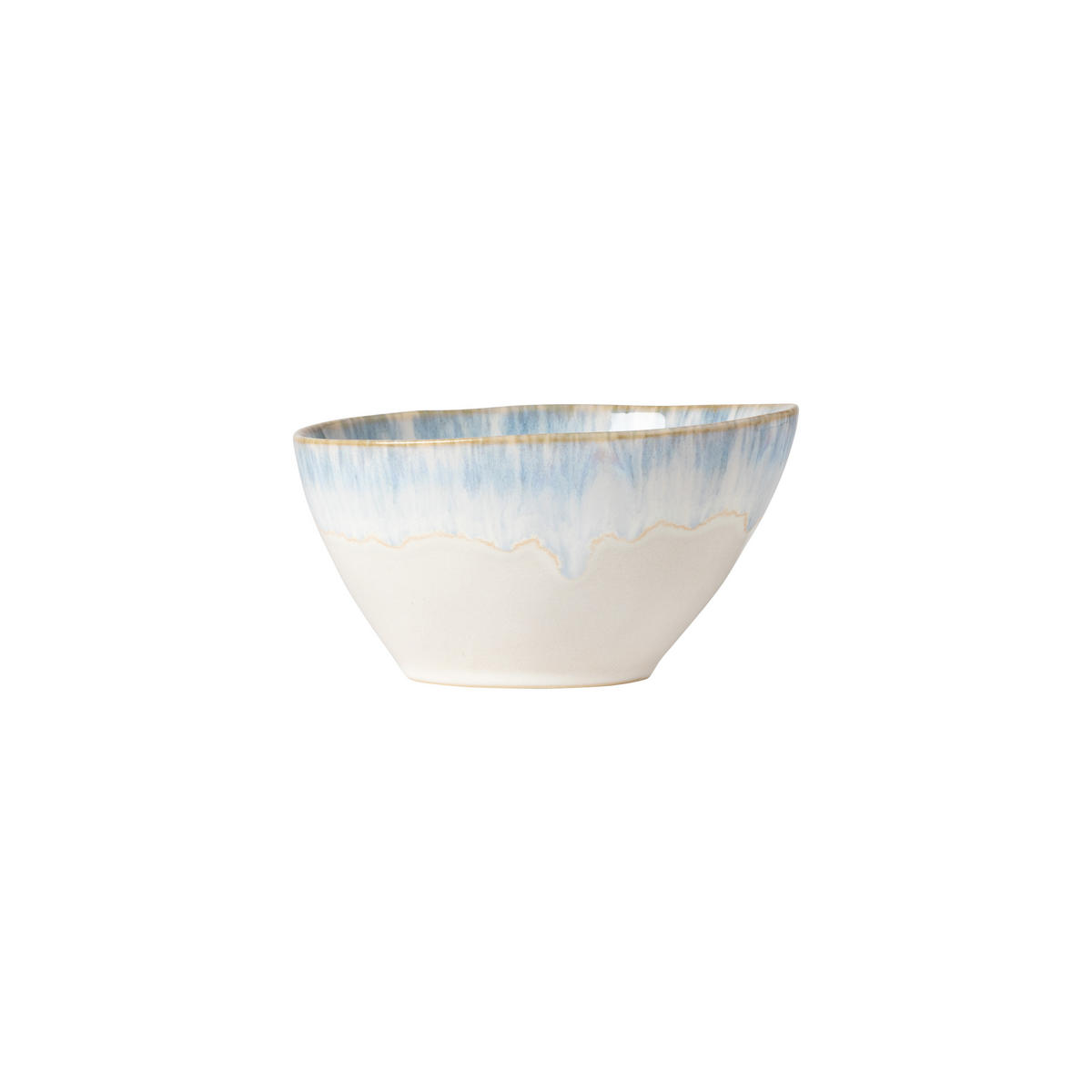 MÜSLISCHALENSET BRISA 16 cm  - Blau/Weiß Hochglanz, Basics, Keramik (16cm) - Costa Nova