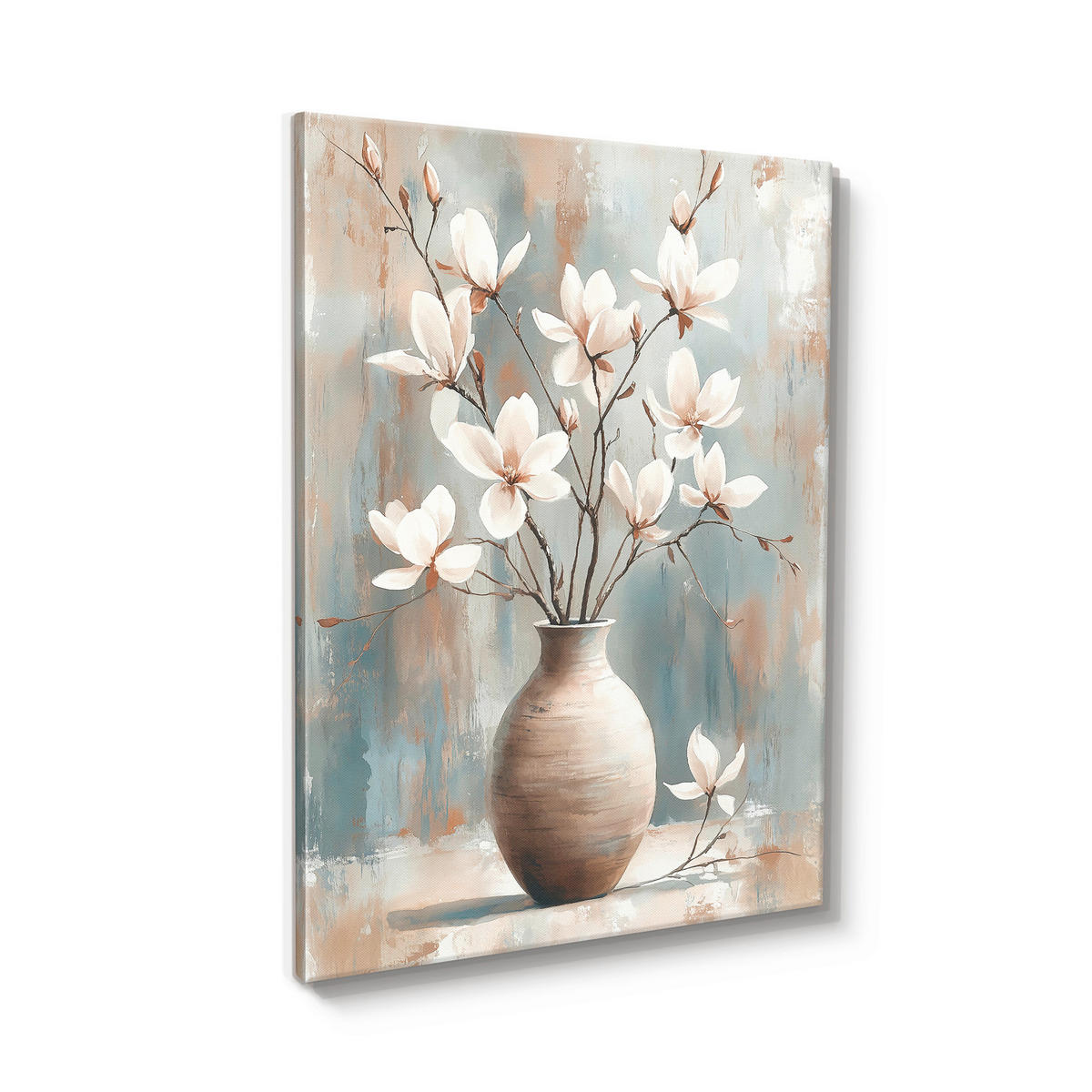 LEINWANDBILD Blumen 60/80 cm  - Multicolor, Basics, Holz/Textil (60/80cm)