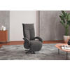 SESSEL in Flachgewebe Grau  - Schwarz/Grau, Konventionell, Textil/Metall (74/112/82cm) - Sit & More
