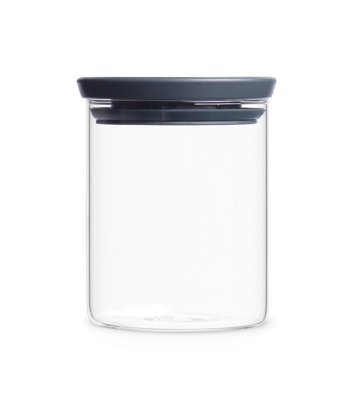 VORRATSDOSE  - Dunkelgrau, Basics (10.4/13/10.4cm) - Brabantia