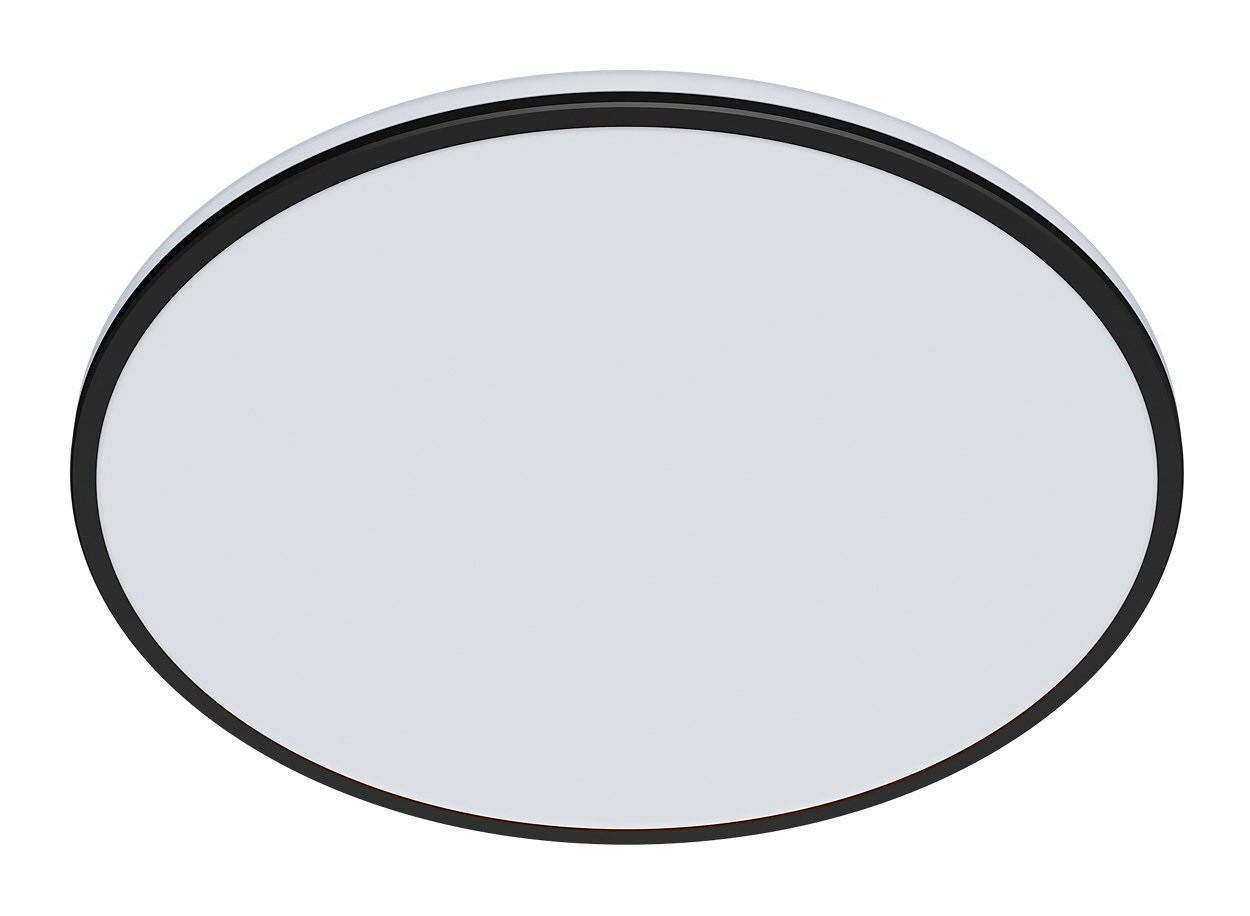 STROPNA LED-SVETILKA  Ozziet /2500 lm/2700/4000 K// - črna/bela, Basics, kovina/umetna masa (40/4,5cm) - Philips
