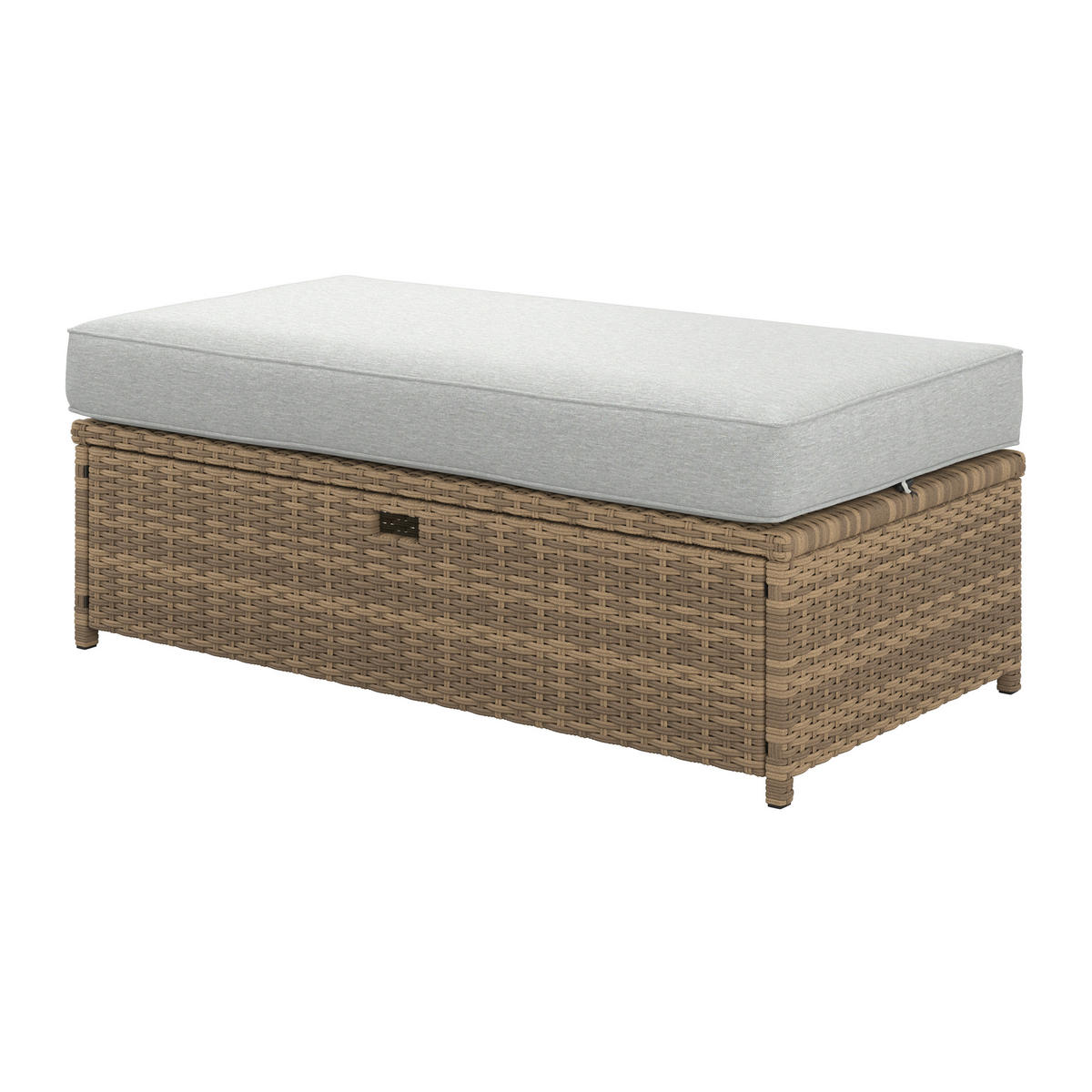 LOUNGEGARNITUR   178/67,5/67,5 cm Stahl  - Gelb/Grau, MODERN, Kunststoff/Textil (178/67,5/67,5cm) - Beldano