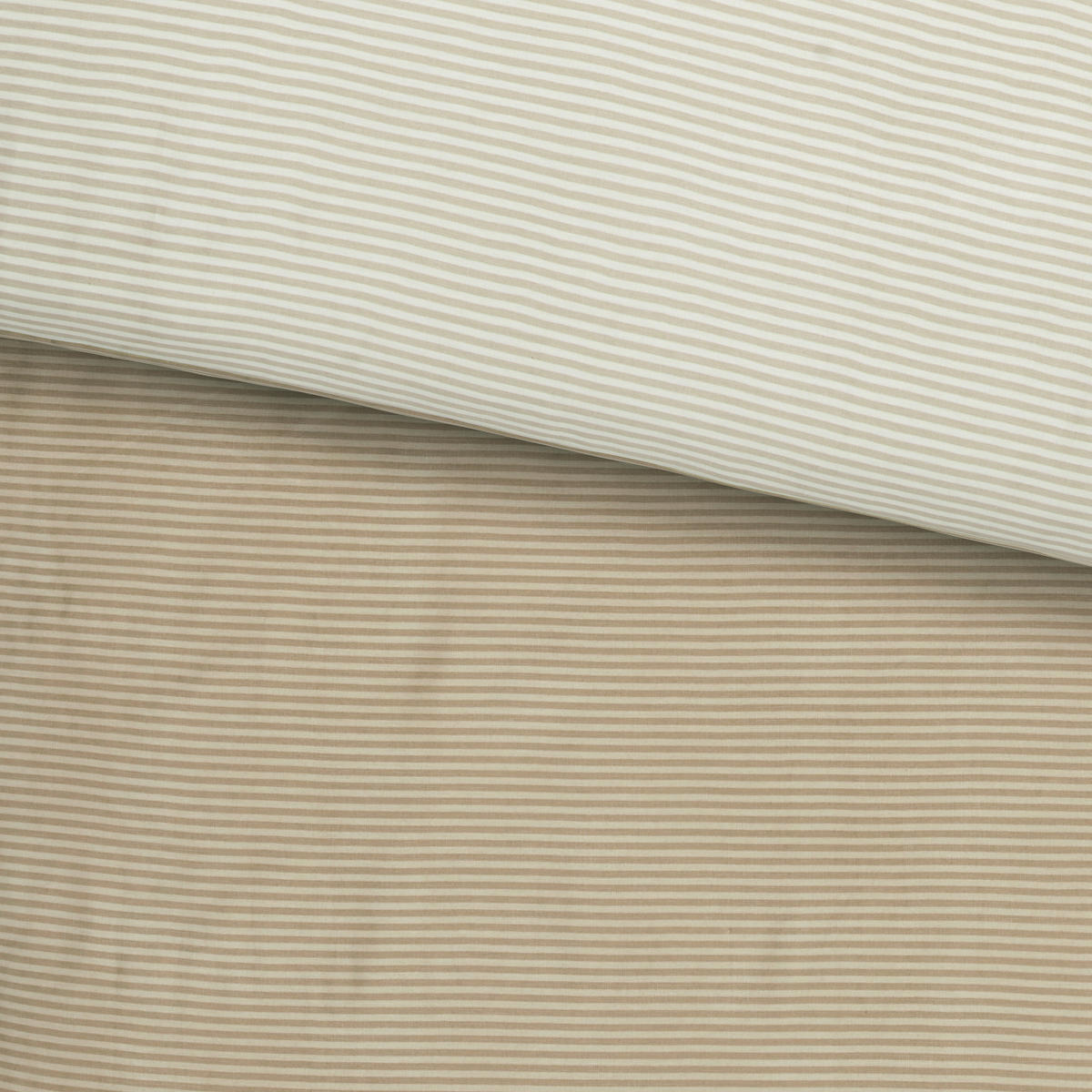 POSTELJINA SA DVA LICA 140/200 cm saten bež  - bež, Konvencionalno, tekstil (140/200cm) - Ambiente