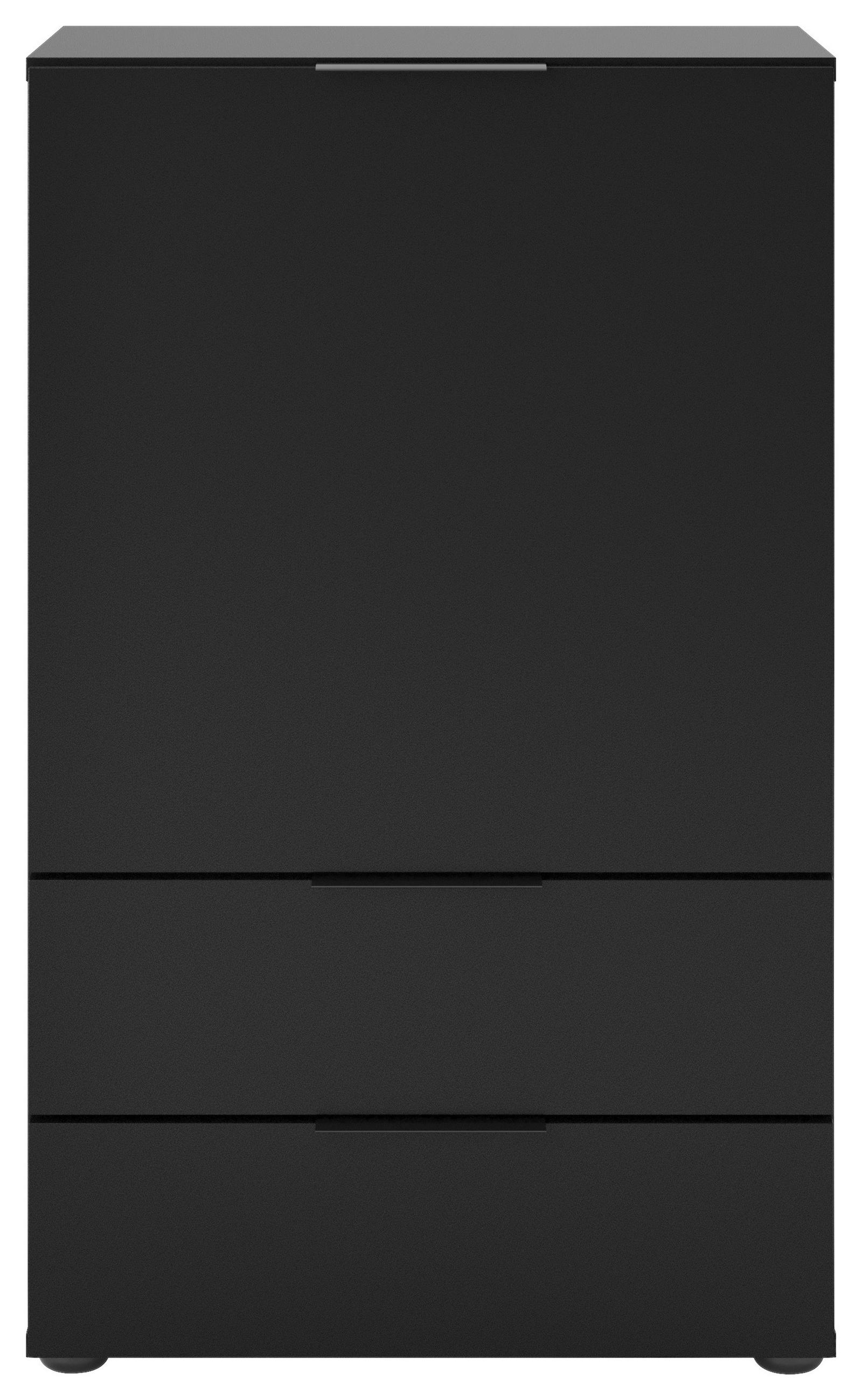 Mid.you Kommode Schwarz 50x81x32 cm