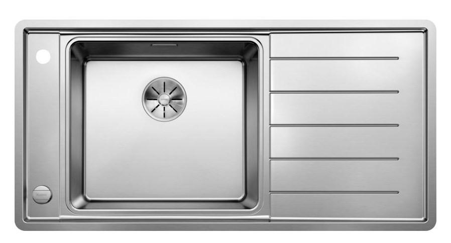 SPÜLE 523000  - Edelstahlfarben, Basics, Metall (100/22,4/50cm) - Blanco