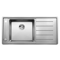 SPÜLE 523000  - Edelstahlfarben, Basics, Metall (100/22,4/50cm) - Blanco