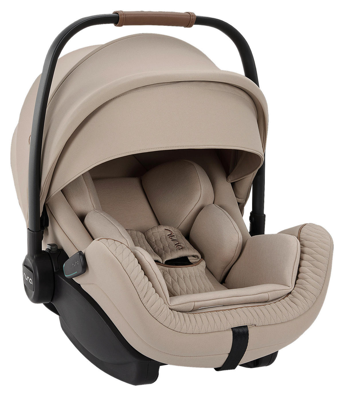 BABYSCHALE Arra flex  - Beige, Basics, Kunststoff/Textil (70/43/58cm) - Nuna