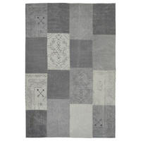 FLACHWEBETEPPICH  - Multicolor/Grau, Basics, Textil (120cm) - Kayoom