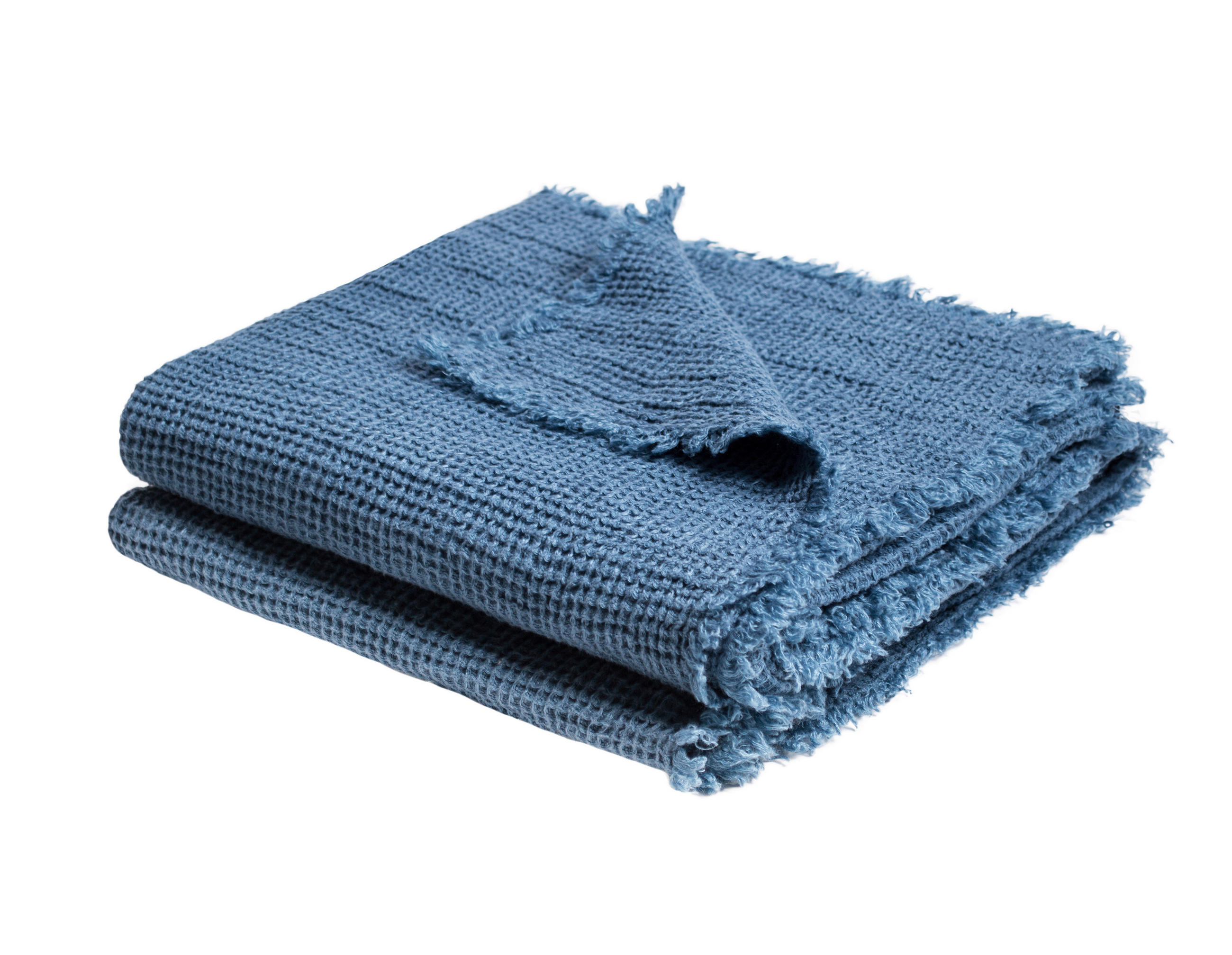 PLAID Honeybee 130/180 cm  - Blau, Basics, Textil (130/180cm) - Zoeppritz