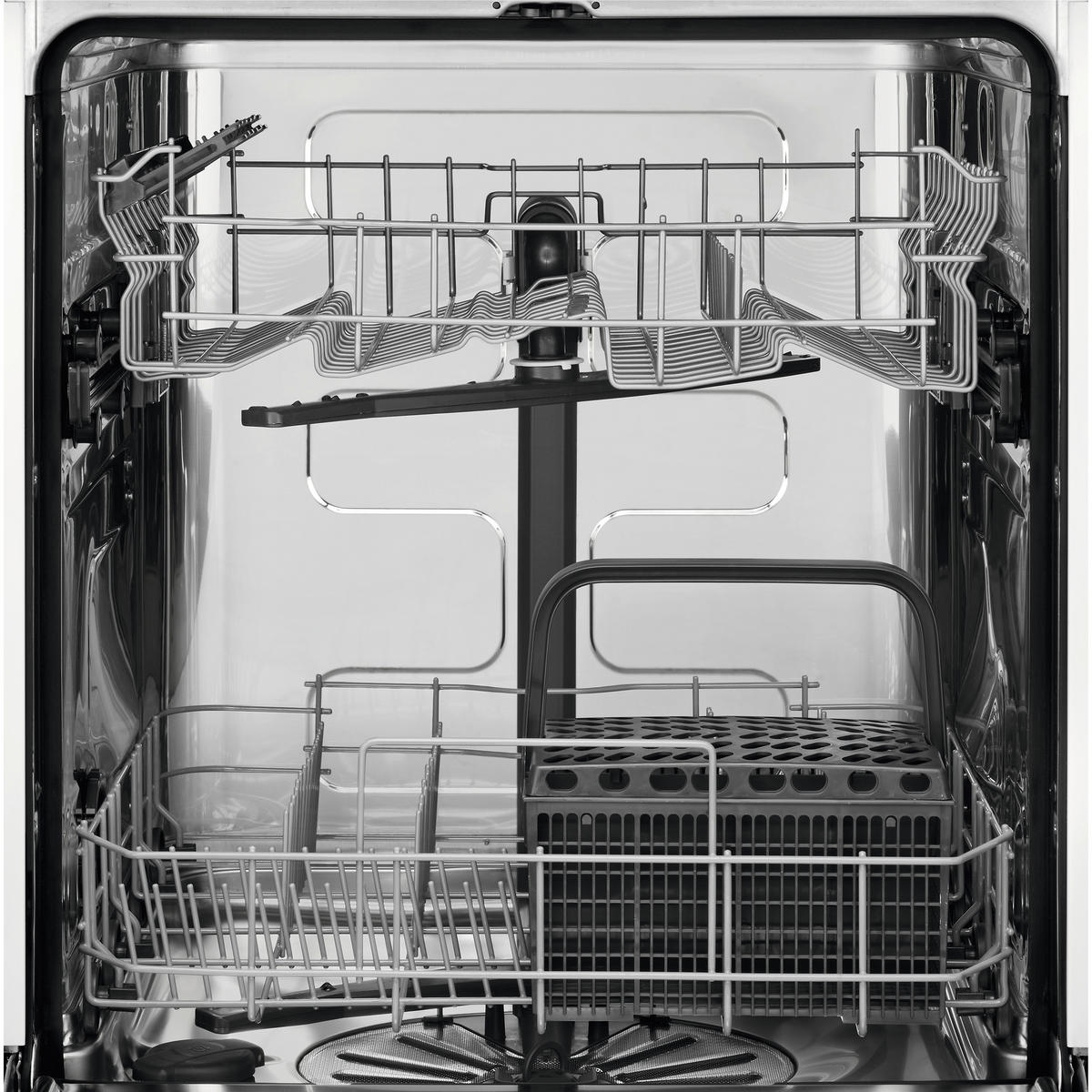 GESCHIRRSPÜLER KEAD7215L  - Edelstahlfarben/Weiß, Basics, Metall (59,6/81,8/55,0cm) - Electrolux