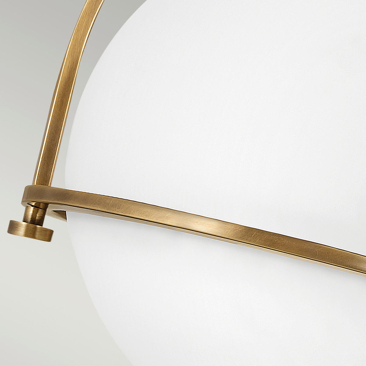DECKENLEUCHTE    28,2/28,2/31,8 cm  - Messingfarben, Design, Glas/Metall (28,2/28,2/31,8cm) - Elstead Lighting
