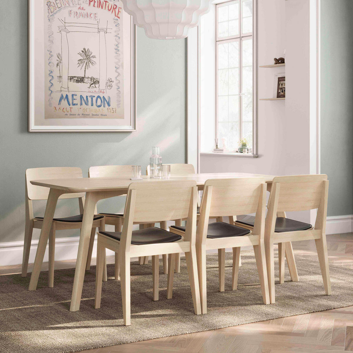 SITZKISSEN  - Schwarz, Design, Fell (42/1/42cm) - Livetastic