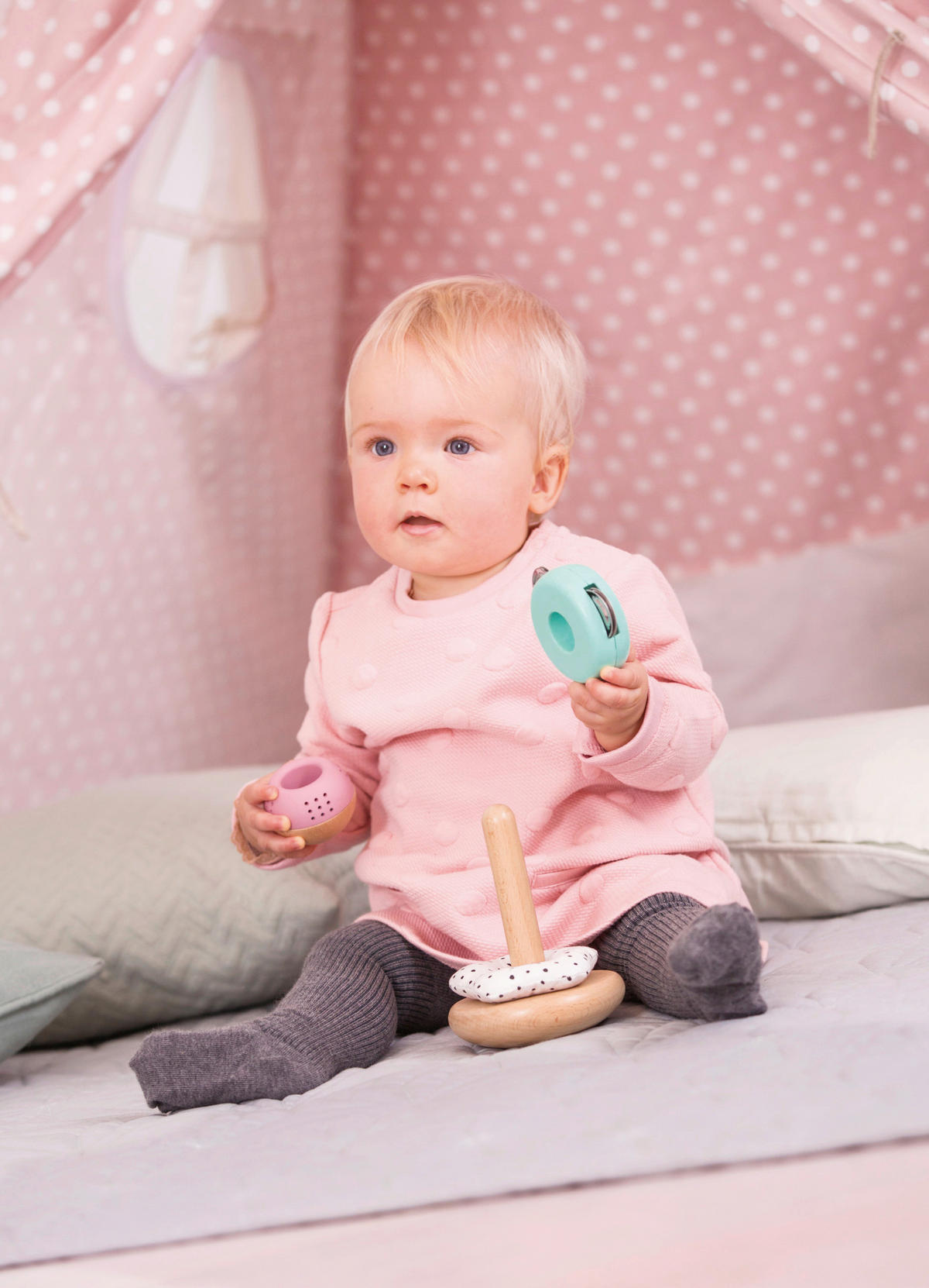 GREIFLING  - Multicolor, Basics, Holz/Holzwerkstoff (10,0/18,1/10,0cm) - Hape