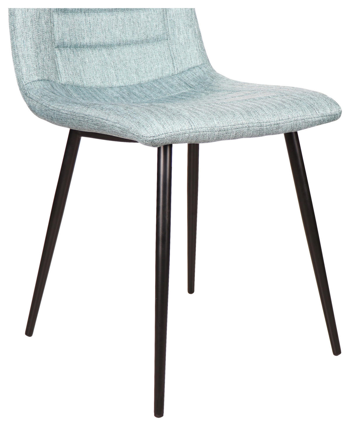 ŽIDLE, černá, jadeitově zelená - černá/jadeitově zelená, Design, kov/textil (45/86/55cm) - Xora