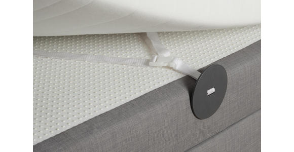 BETTSCHUTZGITTER 135/60 cm - Grau, Basics, Kunststoff/Metall (135/60cm) - My Baby Lou