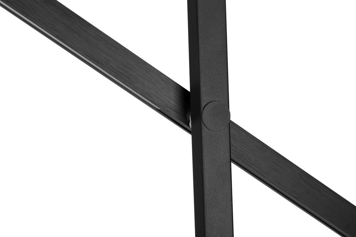 LED-STEHLEUCHTE 27-150/19/162-248 cm    - Schwarz, Design, Metall (27-150/19/162-248cm) - Dieter Knoll