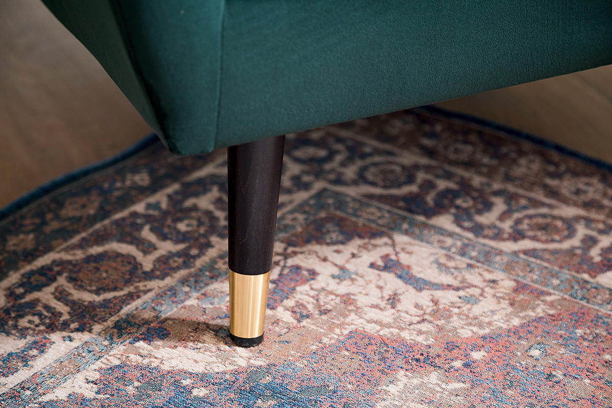 ECKSOFA Eckteil  JAPAN-2S.REC Grün  - Grün, MODERN, Holz/Textil (269/155cm) - MID.YOU