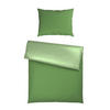 BETTWÄSCHESET Satin 160/210 cm  65 cm/100 cm  - Hellgrün, Textil (160/210cm) - Bio:Vio