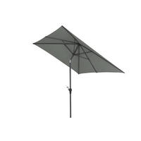 SONNENSCHIRM  250/200 cm  - Anthrazit/Olivgrün, KONVENTIONELL, Textil/Metall (250/200cm) - Siena Garden