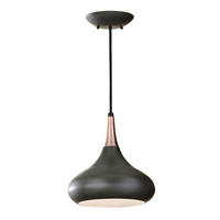 HÄNGELEUCHTE 25.4/30.3 cm    - Bronzefarben, Basics, Metall (25.4/30.3cm) - Elstead Lighting