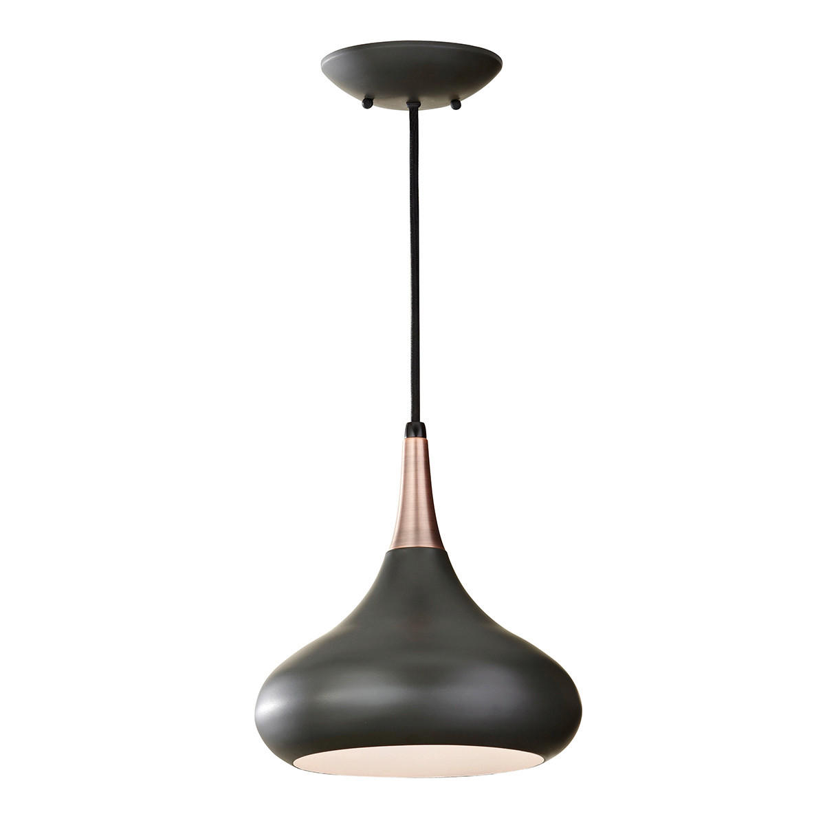 HÄNGELEUCHTE 25.4/30.3 cm    - Bronzefarben, Basics, Metall (25.4/30.3cm) - Elstead Lighting