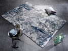 WEBTEPPICH 80/150 cm Juwel Liray  - Petrol/Grau, Design, Textil (80/150cm) - Novel