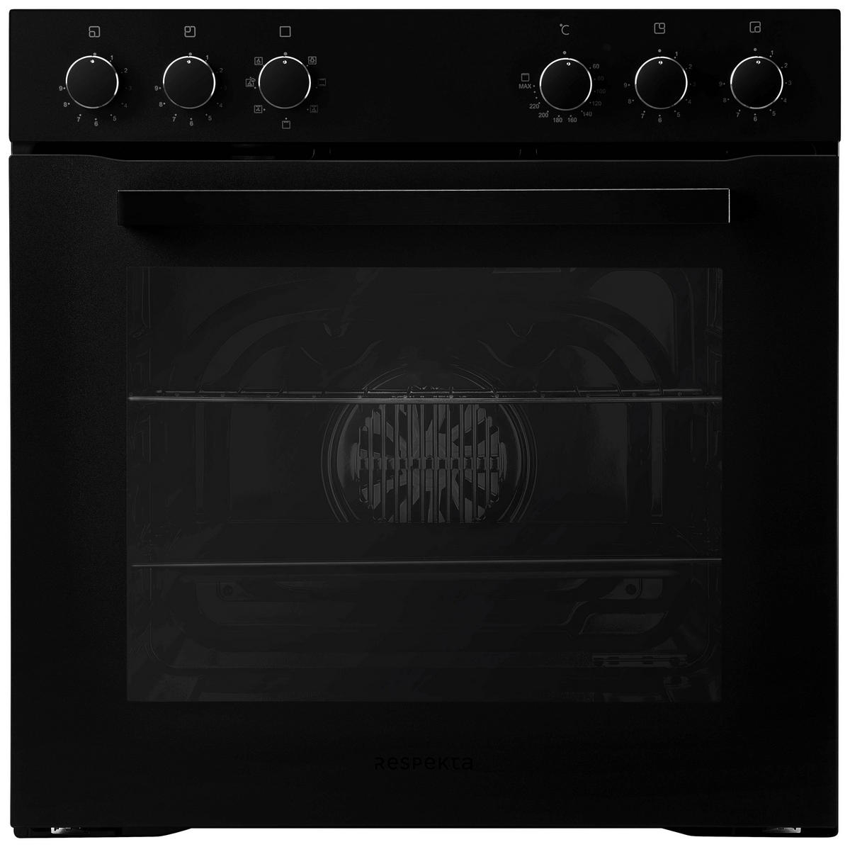 HERDSET HS2001MS-26  - Schwarz, Basics, Glas/Metall (59,4/59,5/52,1cm) - Respekta