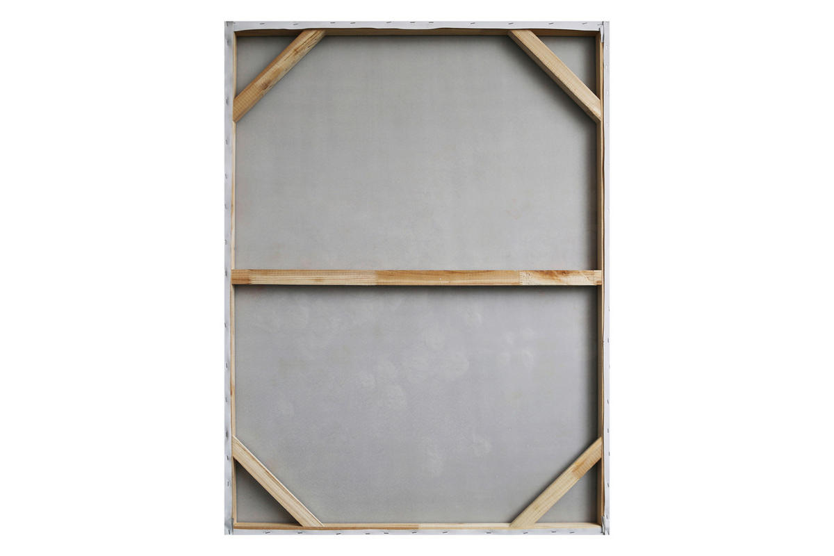 ÖLGEMÄLDE Blumen 90/120 cm  - Blau/Lila, Basics, Holz/Textil (90/120cm) - Monee
