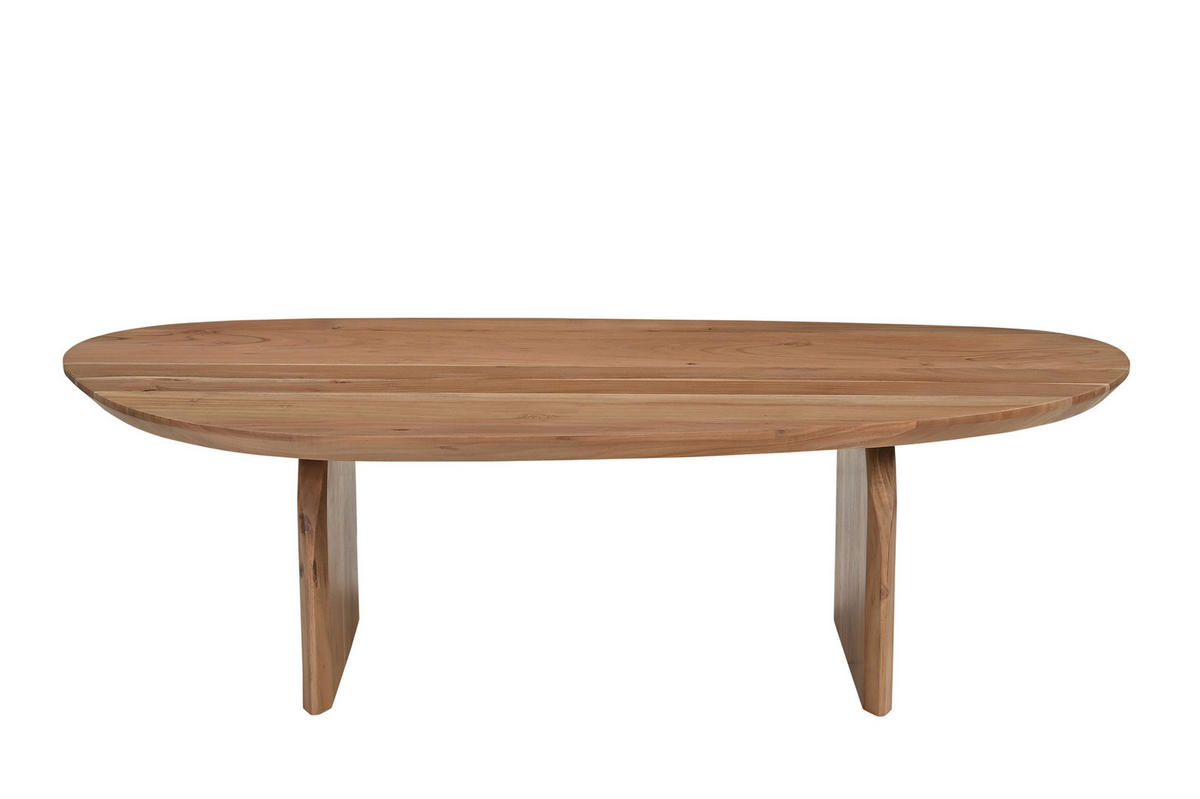COUCHTISCH135/76/38 cm  in Holz  - Naturfarben, Design, Holz (135/76/38cm) - MID.YOU