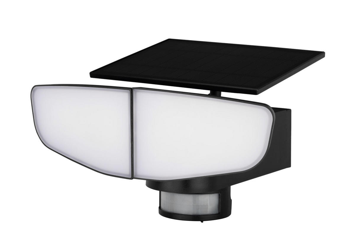 LED KÜLTÉRI LÁMPA - fekete/opál, Basics, műanyag (25/27,5/20,8cm) - Ambia Garden