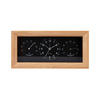 WECKER NEAT Schwarz  - Schwarz, Basics, Holz (26/13/13cm) - Karlsson