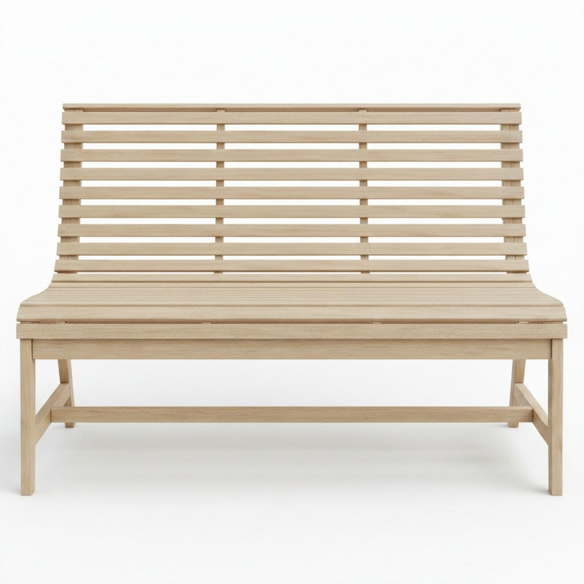 GARTENBANK 125/87/66 cm  in Teakfarben  - Teakfarben, MODERN, Holz (125/87/66cm) - Ambia Garden