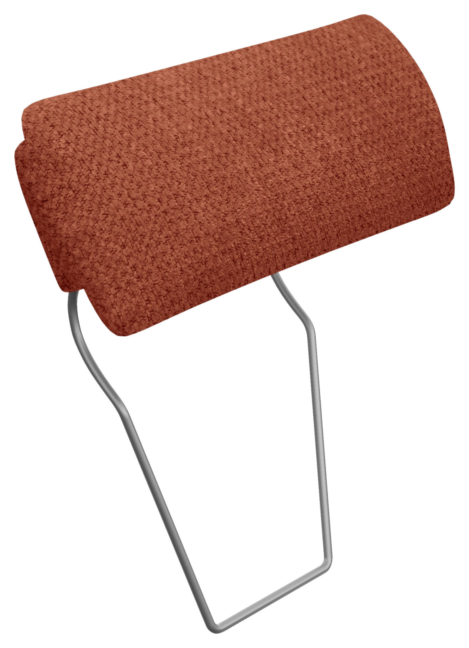 KOPFSTÜTZE - Rostfarben, KONVENTIONELL, Textil (55/28/18cm) - Hom`in