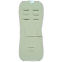 KINDERWAGENEINLAGE - Salbeigrün/Grau, Basics, Textil (30/73cm) - Jimmylee