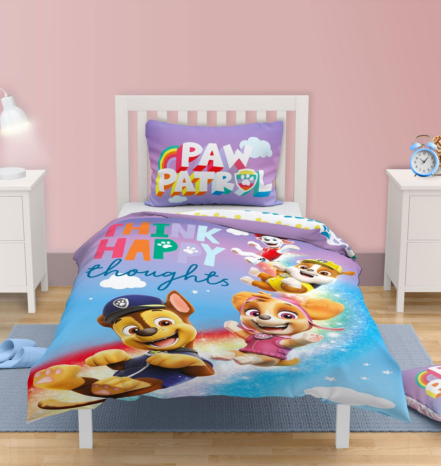 DEČJA POSTELJINA 140/200 cm renforcé tkanina višebojna  - višebojna, Konvencionalno, tekstil (140/200cm) - Paw Patrol