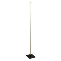 LED-STEHLEUCHTE  20/150/24 cm   - Schwarz/Weiß, Basics, Kunststoff/Metall (20/150/24cm)