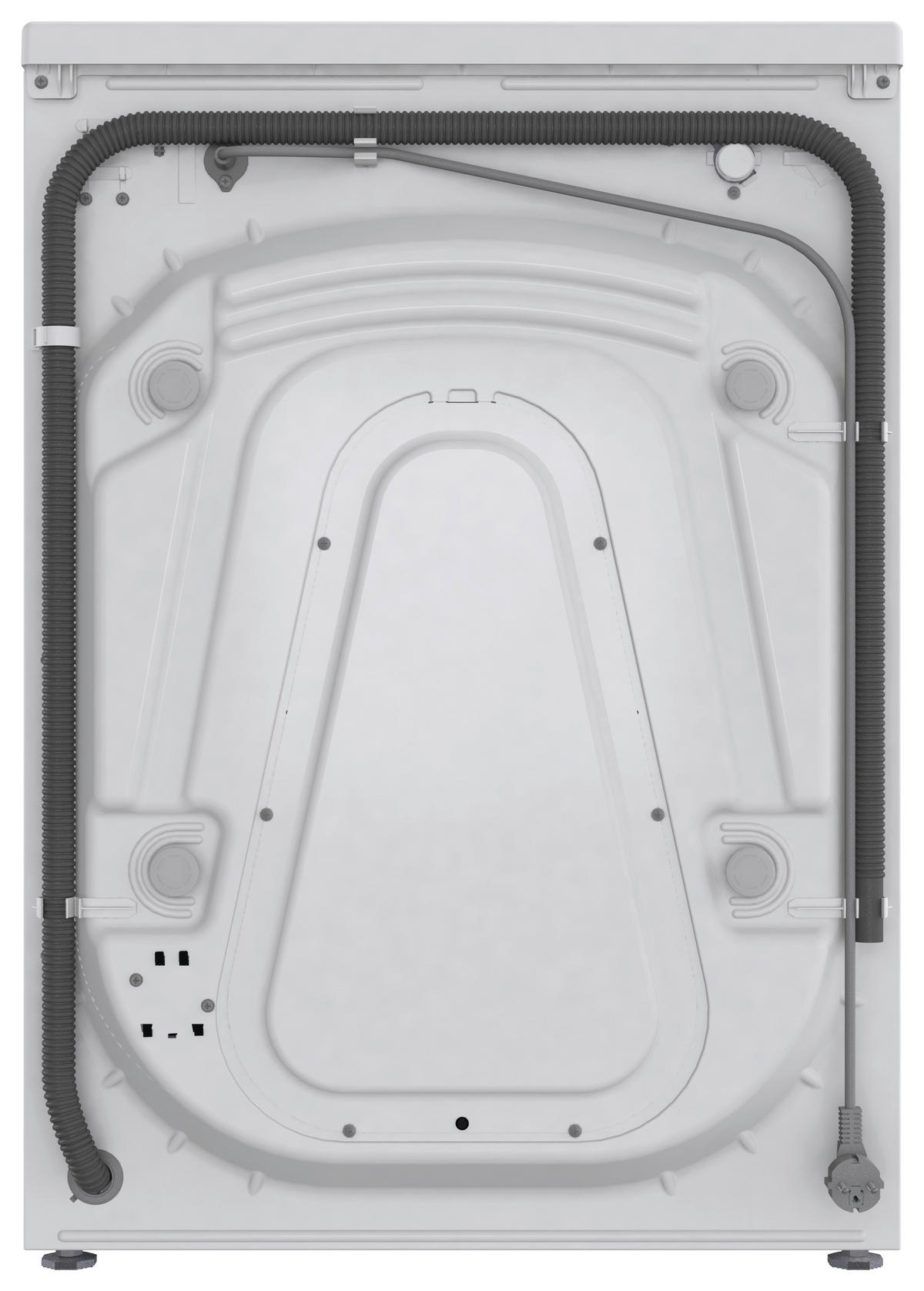 WASCHMASCHINE WNHEI74SAPS  - Weiß, MODERN, Glas/Kunststoff (59,5/85/47cm) - Gorenje