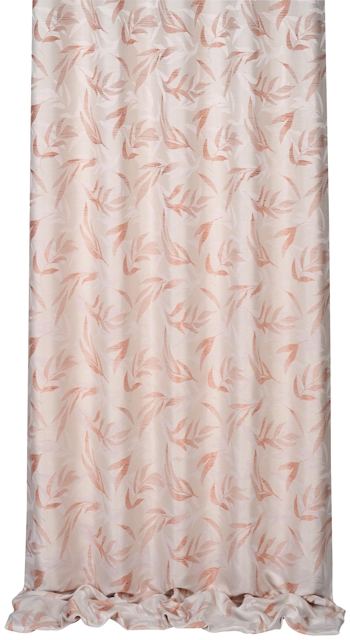 VORHANGSTOFF per lfm halbtransparent  - Orange, KONVENTIONELL, Textil (140cm) - Esposa