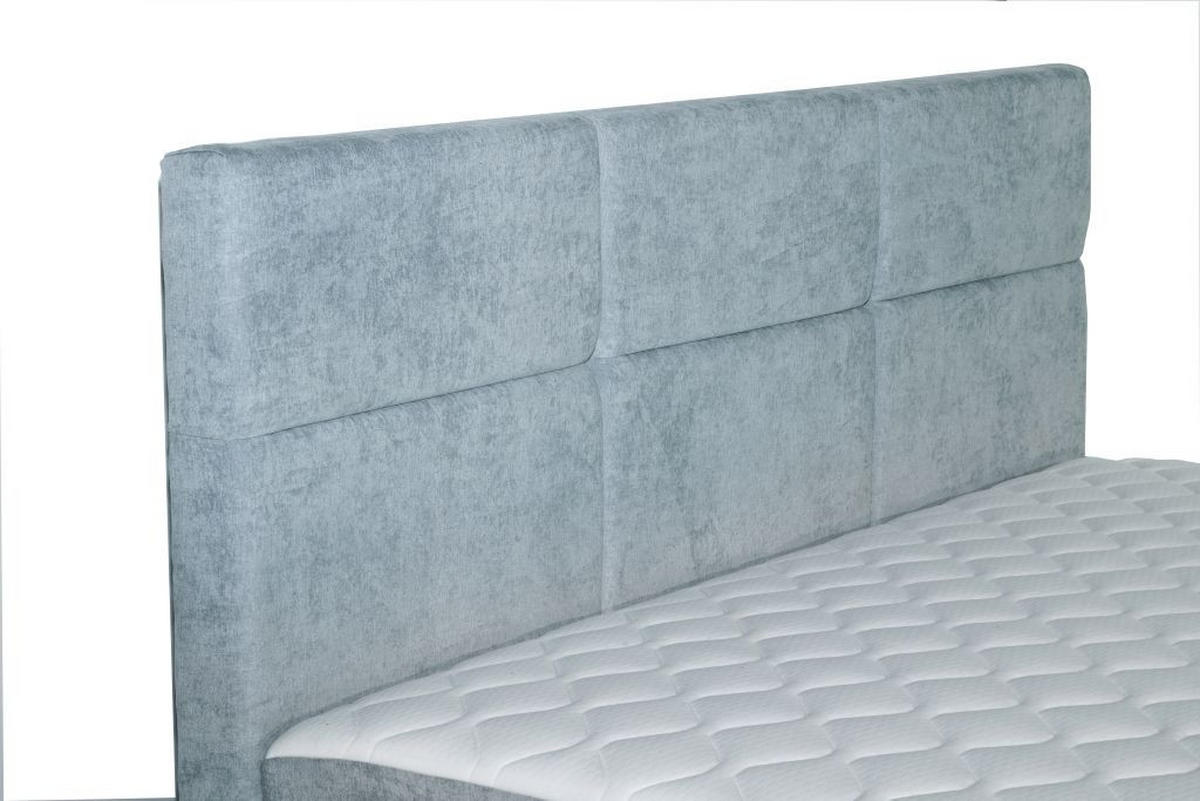 BOX KREVET 120/200 cm     svijetlo siva  - boje kroma/svijetlo siva, Moderno, drvni materijal/drvo (120/200cm) - Ti'me