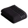 TÖRÖLKÖZŐ 67/140 cm fekete  - fekete, Design, textil (67/140cm) - Vossen