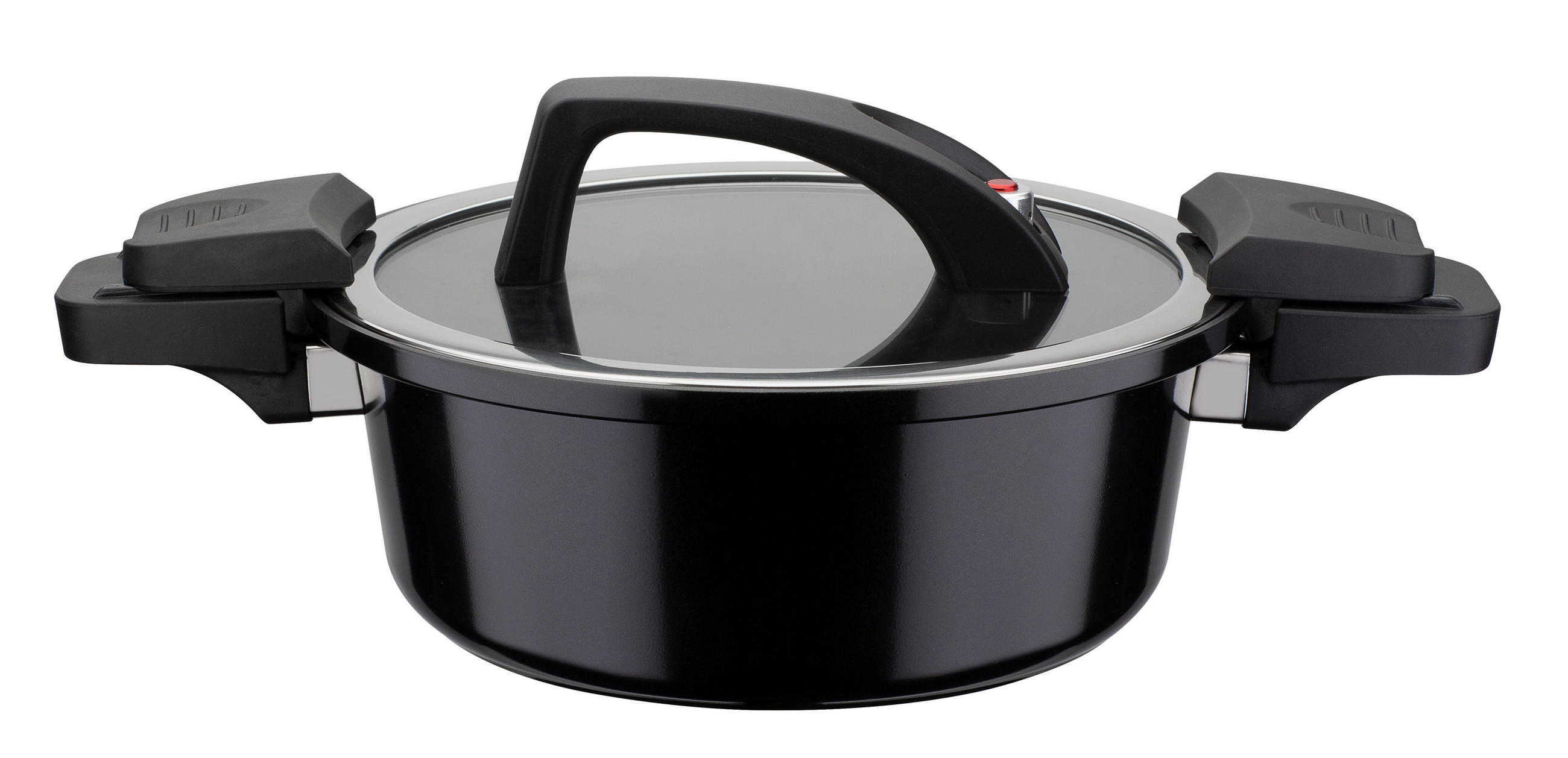 GSW Kochtopf Energiespartopf Schwarz 10 cm