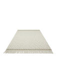 HANDWEBTEPPICH 130/190 cm Sylt Silberfarben, Beige  - Beige/Silberfarben, Natur, Textil (130/190cm) - Linea Natura