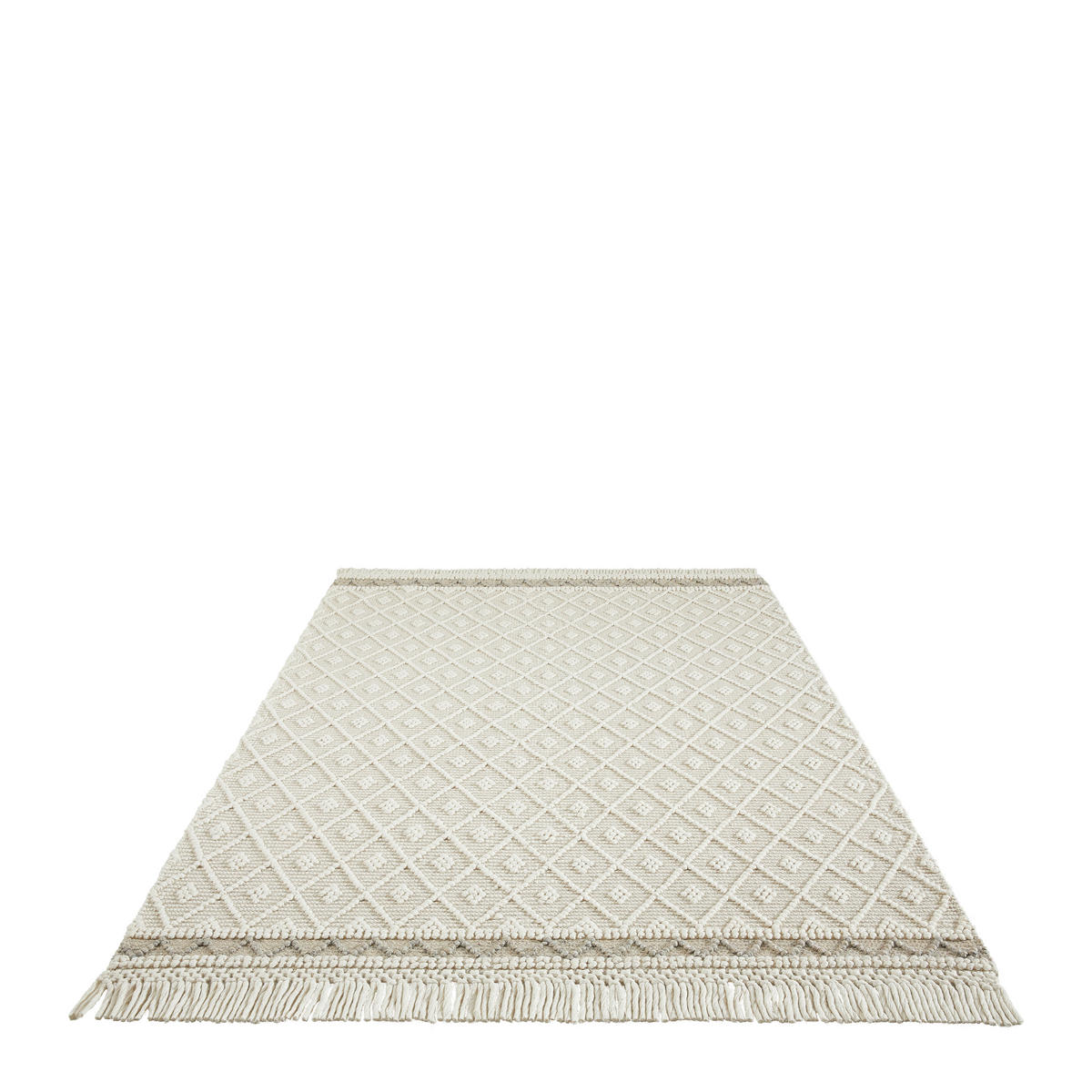 COVOR ȚESUT DE MÂNĂ  Sylt   - argintiu/bej, Natur, textil (160/230cm) - Linea Natura